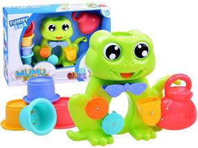Игрушка для ванны Funny 2in1 Mumu Frog ZA2779, многоцветный
