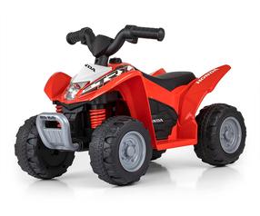Bērnu elektriskais kvadracikls Milly Mally Honda ATV, sarkana krās.