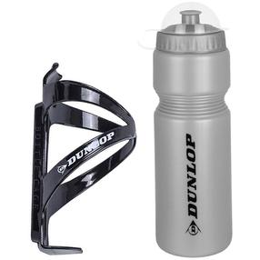 Бутылка для воды Dunlop Water Bottle 275092, серебристый цв., пластик, 0.750 л