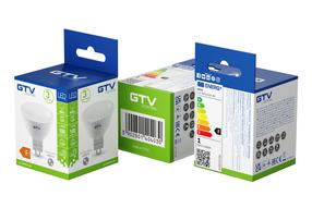 Spuldze GTV LED, MR16, 4000 °K, MR16, 1 W, 100 lm