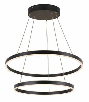 Šviestuvas kabinamas SLV One Double PD Dali 1004767, LED, 3000 - 4000 °K, 2 x 55 W, juoda sp. / juoda sp.