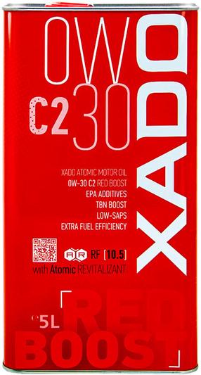 Motoreļļa Xado С2 Red Boost 0W - 30, sintētiskais, 5 l