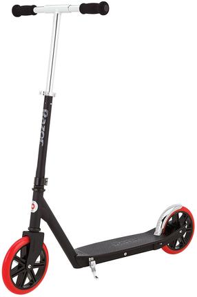 Skūteris Razor Carbon Lux, sudraba krās./melna krās./sarkana krās.