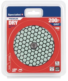 Deimantinis diskas Specialist+ 200P, 100 mm x 22.2 mm