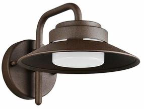 Sieninis lauko šviestuvas Trio Atrato, 10W, GX53, IP44, ruda sp., 26 cm x 16.5 cm
