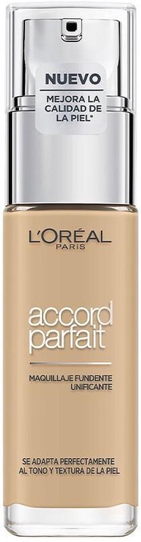 Skystas makiažo pagrindas L’Oréal Paris Accord Parfait, šviesiai ruda sp., 3n creamy beige, 30 ml