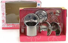 Наборы для игровой кухни Tommy Toys Dishes, серебристый цв.