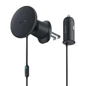 Auto juhtmevaba laadija Baseus CW01, MagSafe, must v., 40 W