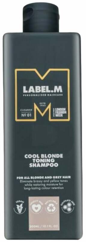 Шампунь Label.m Cool Blonde Toning, 300 мл