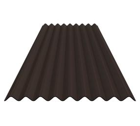 Gofrēta bitumena loksne Gutta GUTTAPRAL K9, brūna krās., 200 cm x 85 cm x 0.26 cm