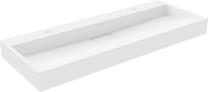 Vonios praustuvas Mexen Ava 2/O, konglomeratas, 120 cm x 46 cm x 11 cm, balta sp.