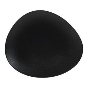 Taldrik prae Secret de Gourmet Galet, 28 cm x 24.5 cm, must v.