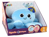 Lavinimo žaislas, su garsu, aštuonkojis Lean Toys, 15 cm, žydra sp.