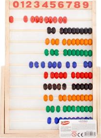 Mediniai skaitliukai Mega Creative Abacus, 31 cm, įvairių spalvų
