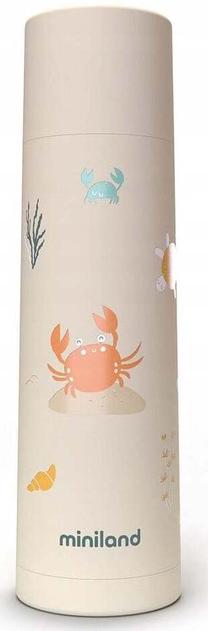 Termosas Miniland Ocean Crab, 500 ml, 0 mėn., 7 cm, nerūdijantysis plienas, smėlio sp.