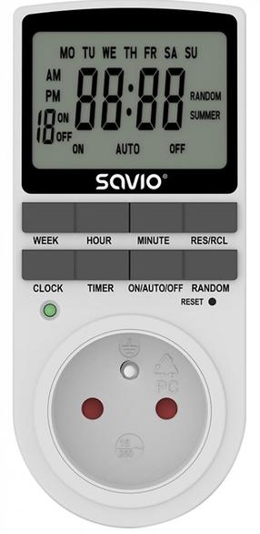 Elektros sąnaudų matuoklis Savio AE-03