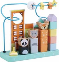 Lavinimo žaislas SunBaby Educational Multifunctional Tower, įvairių spalvų
