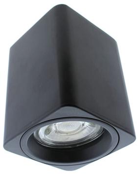 Lampa griesti CristalRecord Flin 43-656-01-008, GU10, 1, melna krās. / melna krās.