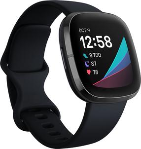 Умные часы Fitbit Sense, черный цв.