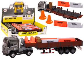  Žaislinis sunkvežimis Lean Toys, 1:24, juoda sp.