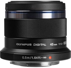 Объектив Olympus 45mm F1.8 M.Zuiko Digital Black