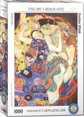 Dėlionė Eurographics Fine Art Gustav Klimt The Virgin 6000-3693, 67.56 cm x 48.89 cm, 1000 vnt., įvairių spalvų
