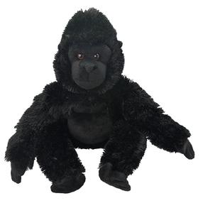 Pliušinis žaislas beždžionė Wild Planet All About Nature Gorilla, juoda sp., 23 cm