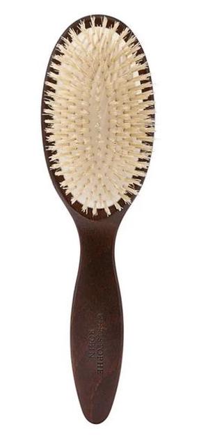 Щетка для волос Christophe Robin Detangling Hairbrush, коричневый цв.