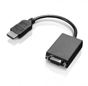 Adapteris Lenovo 03X7583 HDMI, VGA, 0.2 m, juoda sp.