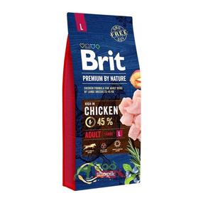 Sausas šunų maistas Brit Premium By Nature Adult L Chicken, 15 kg