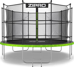 Batutas Zipro Jump Pro 12FT, 374 cm, su tinklu, su kopėčiomis