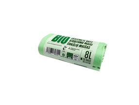 Bio kompostuojami šiukšlių maišai Biobag 35184615, 8 l, 25 vnt.