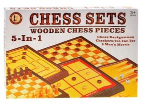 Набор настольных игр Chess 5in1