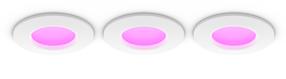 Viedais apgaismojums griesti Philips Hue Slim, LED, 2000 - 6500 °K, 3 x 8.3 W, balta krās. / balta krās.