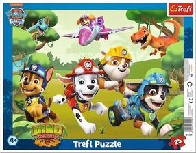 Pusle Trefl Paw Patrol Impressive Dog Tricks 31429, 37.7 cm x 31.5 cm, 25 tk, mitmevärviline