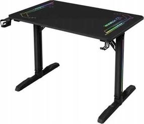 Стол для компьютерных игр Ultradesk Freeze V2, 109 см x 69 см, 75 см, черный цв.