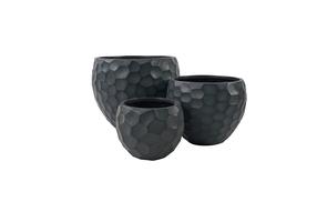 Gėlių vazonas Domoletti LT13897-1S, keramika/molis, Ø 30 cm, žalia sp.