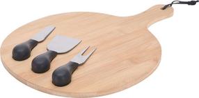 Juustunugade komplekt Excellent Houseware, 33 cm, pruunikas v., 4 tk