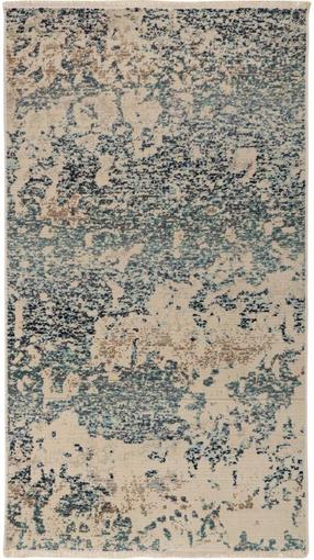 Ковер комнатные Kayoom Charu 300, синий цв., 170 см x 120 см