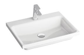 Vannitoa kraanikauss Ravak Comfort 600, keraamiline, 60 cm x 46 cm x 3 cm, valge v.