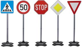 Дорожные знаки Jamara Traffic Grand A 460257, многоцветный