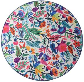 Vonios grindų kilimėlis Foutastic Pictura 359CHL4160, įvairių spalvų, 140 cm x 140 cm, Ø 140 cm