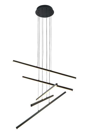 Šviestuvas kabinamas Domoletti SIBIU 2023522P-BK, 4000 °K, juoda sp. / juoda sp.