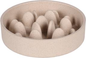 Lėto maitinimo dubenėlis gyvūnui Flamingo Greni Slow Feeder Round, 0.41 l, 14.5 cm x 14.5 cm