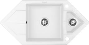 Кухонная мойка Deante Hexon ZQP_A653, гранит, 99.5 см x 50 см x 20.4 см, алебастр цв.