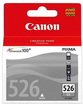 Rašalinio spausdintuvo kasetė Canon CLI-526GY, pilka