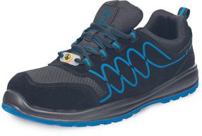Apsauginiai batai vyrams Cerva Raven Sporty S1P ESD SR, be aulo, be pašiltinimo, mėlyna sp./juoda sp., 48 dydis