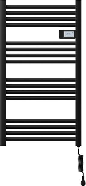 Elektrinis rankšluosčių džiovintuvas Mexen Aran, juoda sp., 50 cm x 96 cm, 500 W
