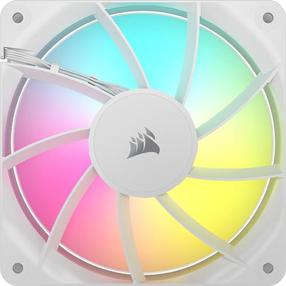 Ventilaator Corsair RS120 ARGB, 12 cm, valge v.