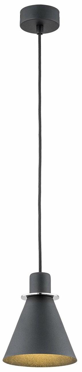 Lampa karināms Argon Beverly 4688, E27, 1 x 15 W, zelta krās./melna krās. / melna krās., 14.5 x 12.5 cm